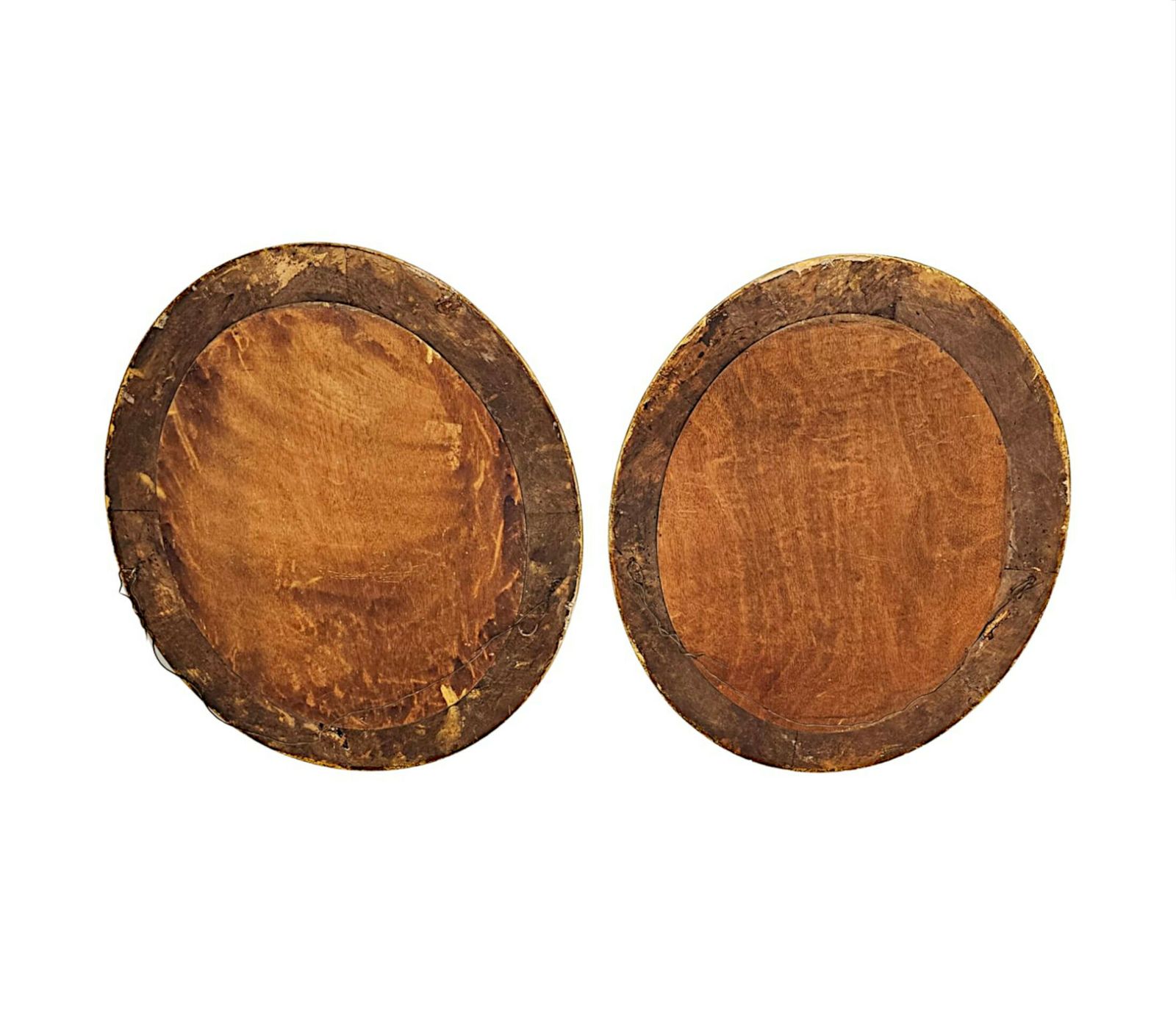 A Very Rare And Fine Pair Of 19th Century Giltwood Mirrors photo 3362.7609