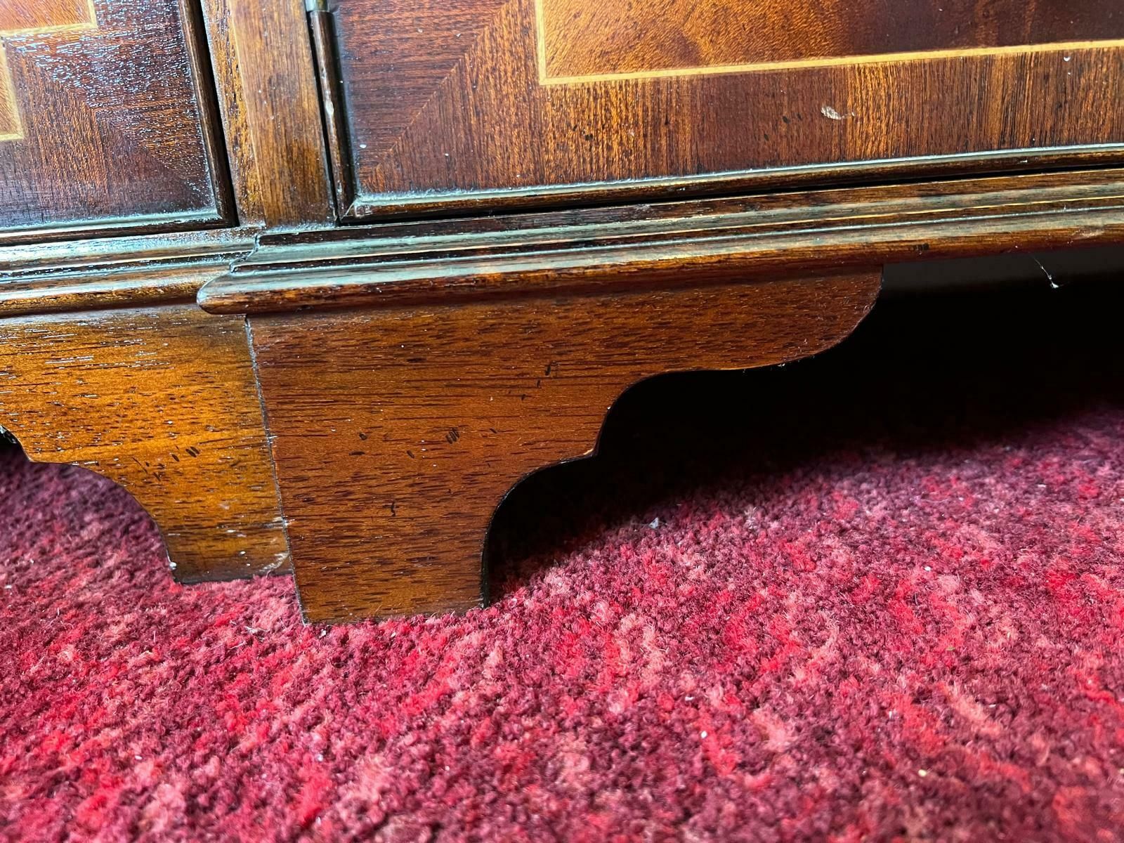 photo furniture Charles Barr Mahogany Sideboard With Satinwood Detail