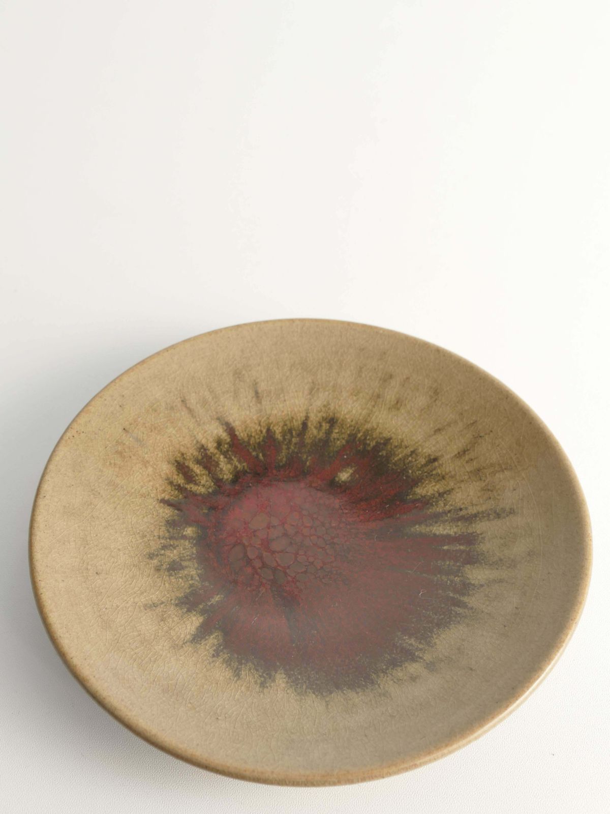 Home Decor Unique Oxblood Glazed Stoneware Pieces, By Henning Nilsson, Set Of 3 photo