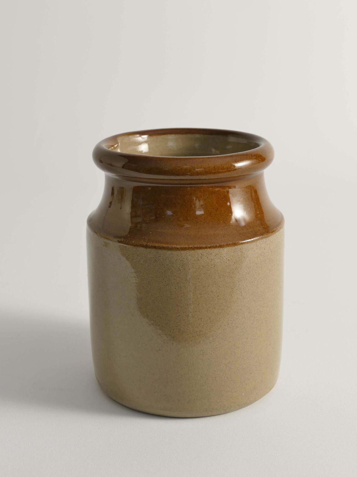 English Farmhouse Stoneware Jar By Moira, England, Late 20th Century photo for sale