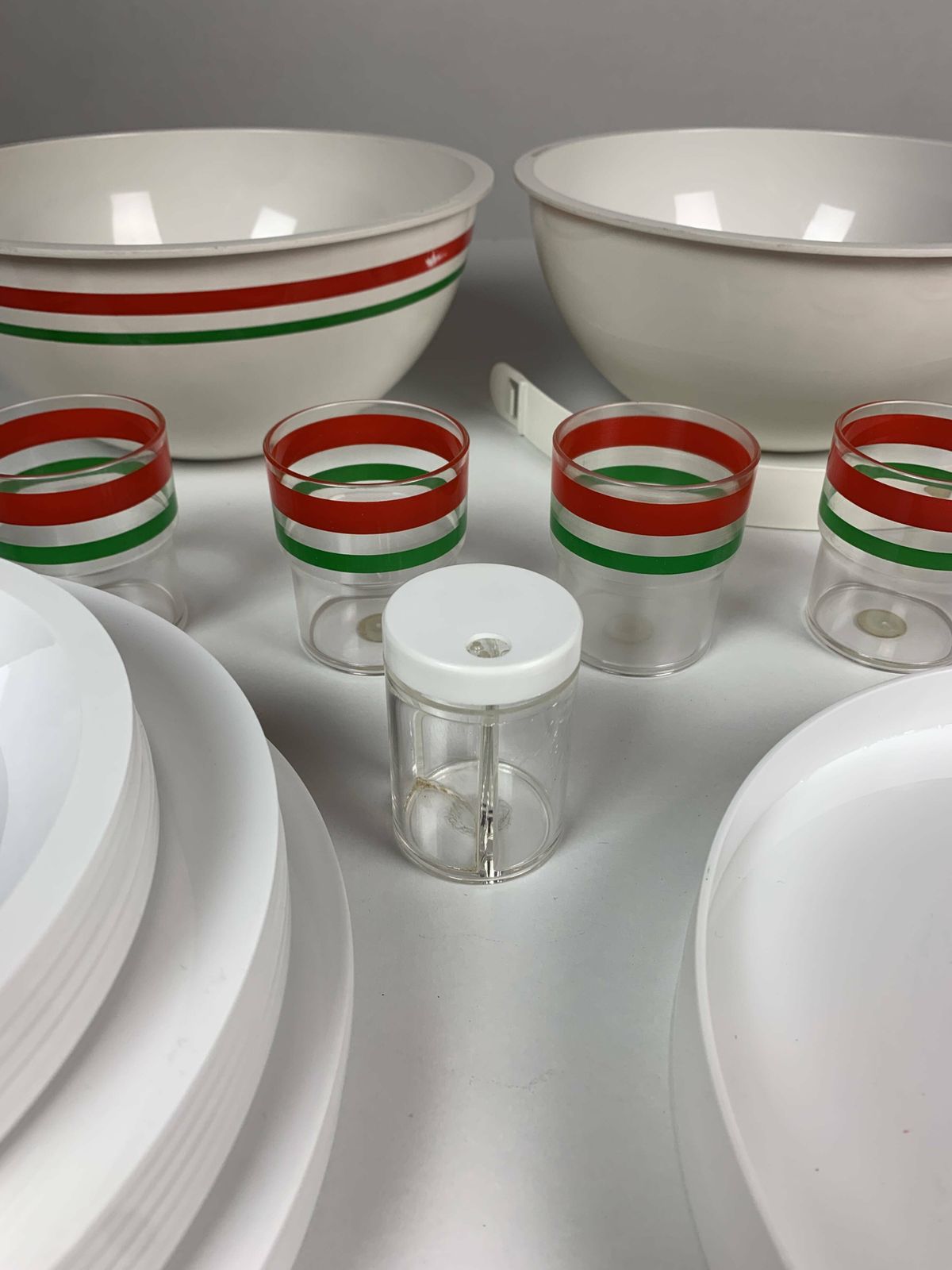 Home Decor Italian Complete Picnic Set By Carlo Viglino For Guzzini, 1960s photo