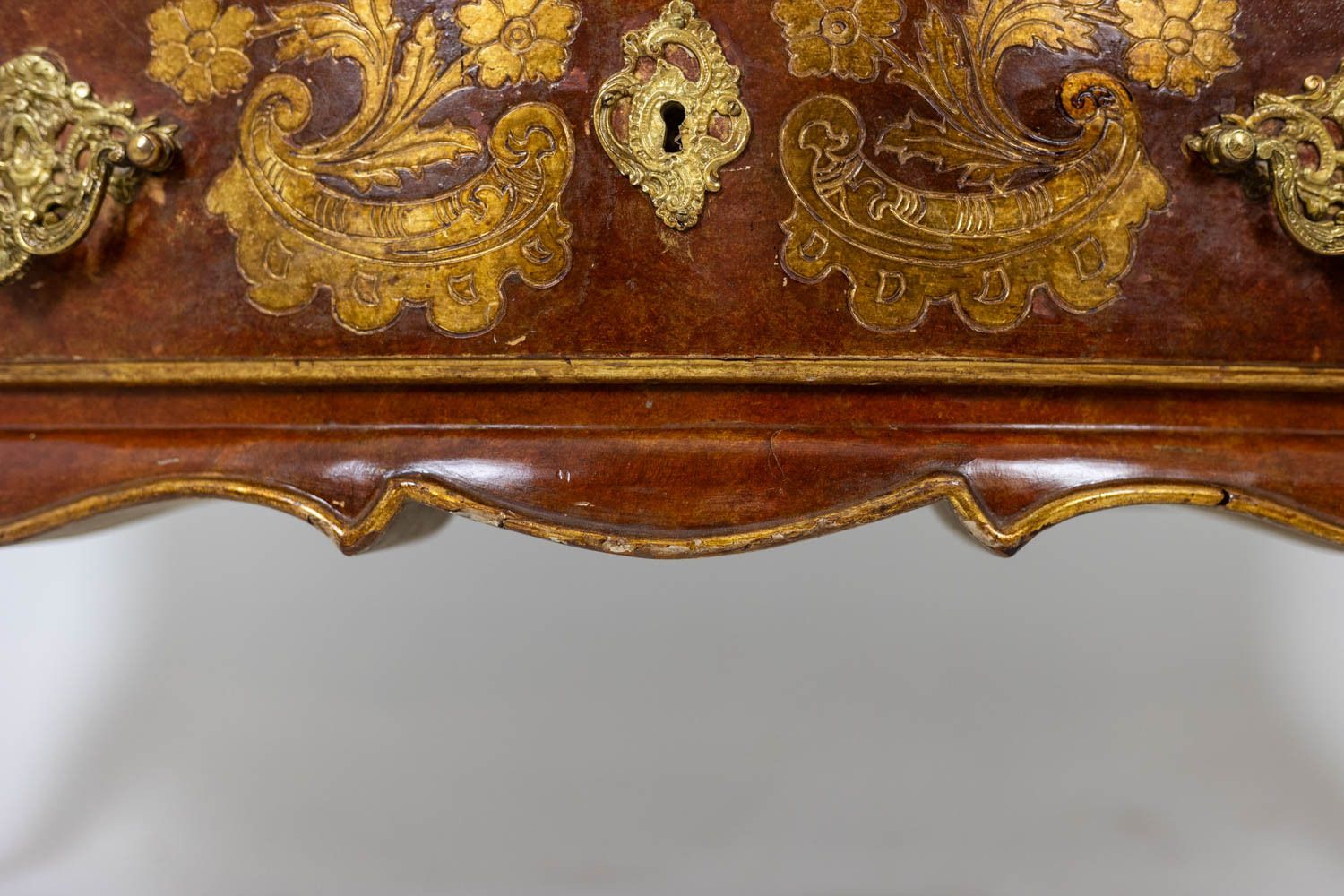 Furniture Venetian Louis XV Style Chest Of Drawers. 1950s. Ls5492709h photo
