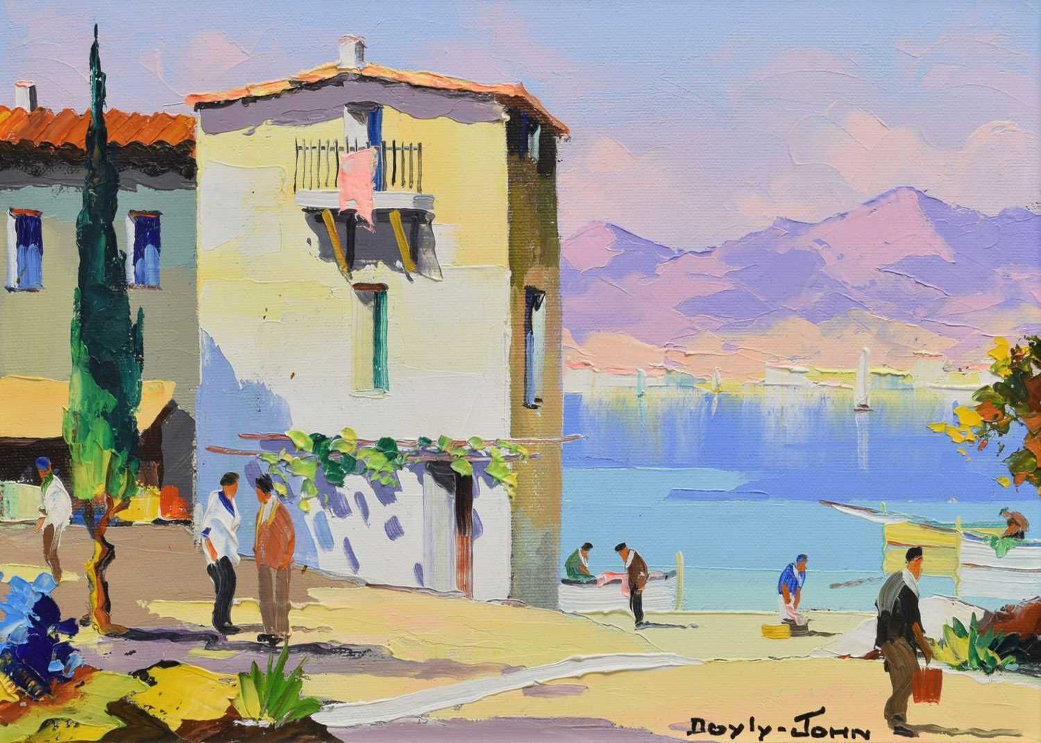 Cecil Rochfort D'oyly John (British, 1906–1993)   Oil On Canvas   'Santa Margarita'