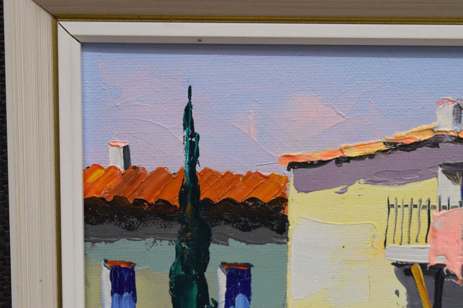 photo for sale Cecil Rochfort D'oyly John (British, 1906–1993)   Oil On Canvas   'Santa Margarita'