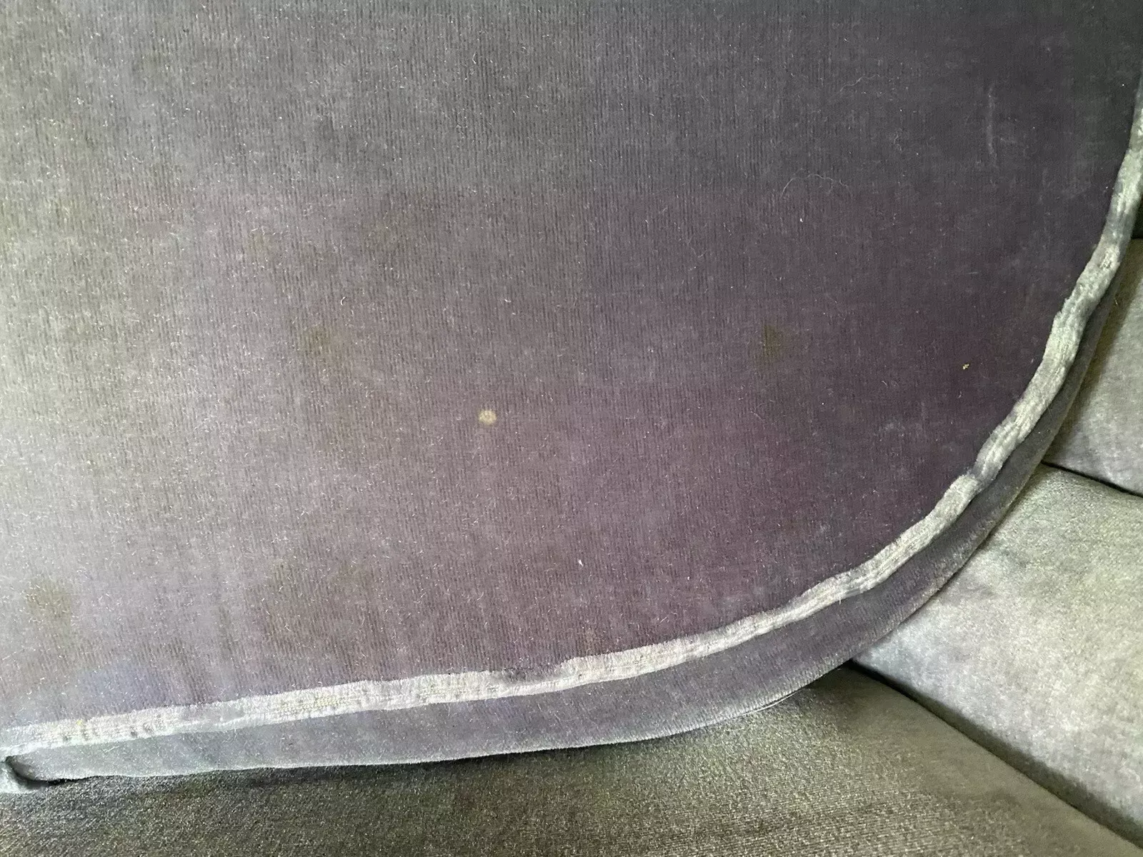Antique Velvet High Barrel Back Chair Tub Armchair photo vinterior