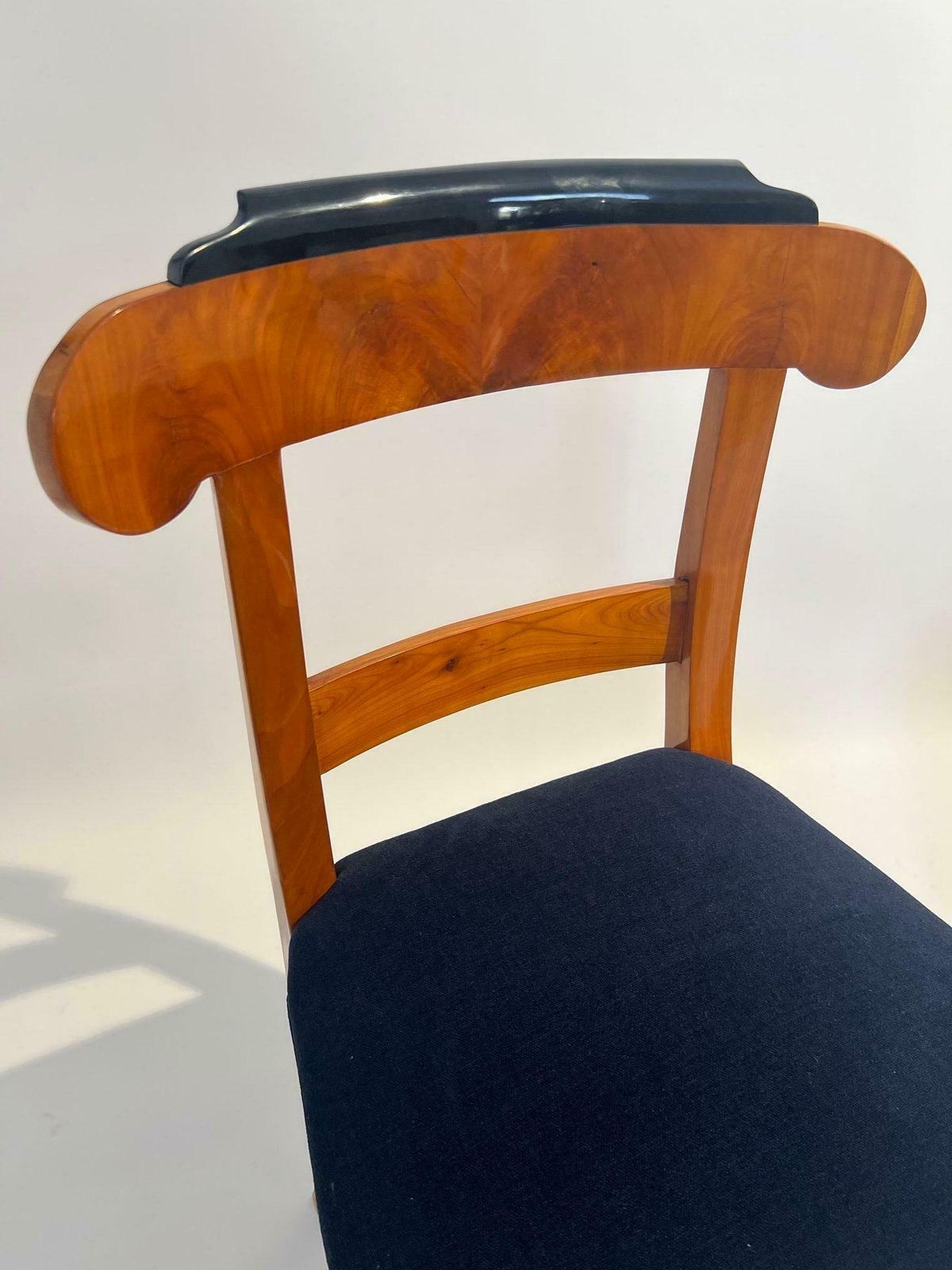Set Of Five Biedermeier Chairs, Cherry Wood, Germany Circa 1830 photo buy