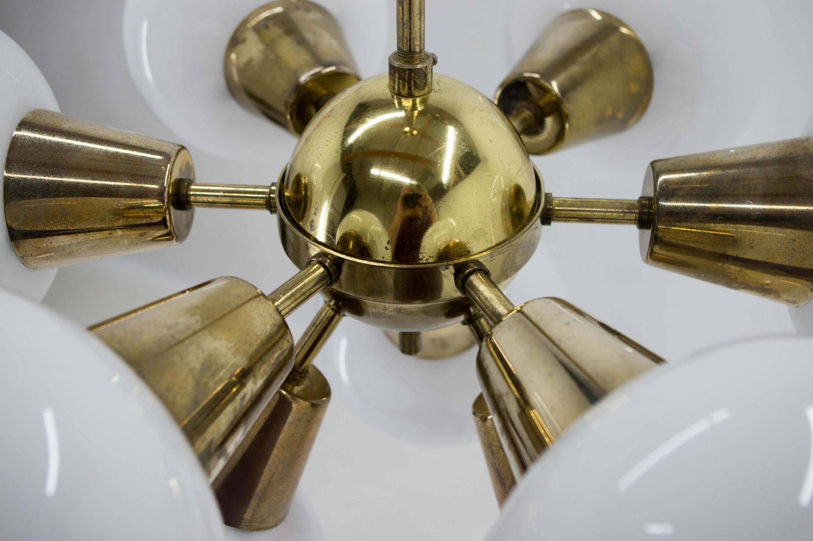 Lighting Set Of Two Sputnik Chandeliers By Kamenicky Senov, 1970s photo