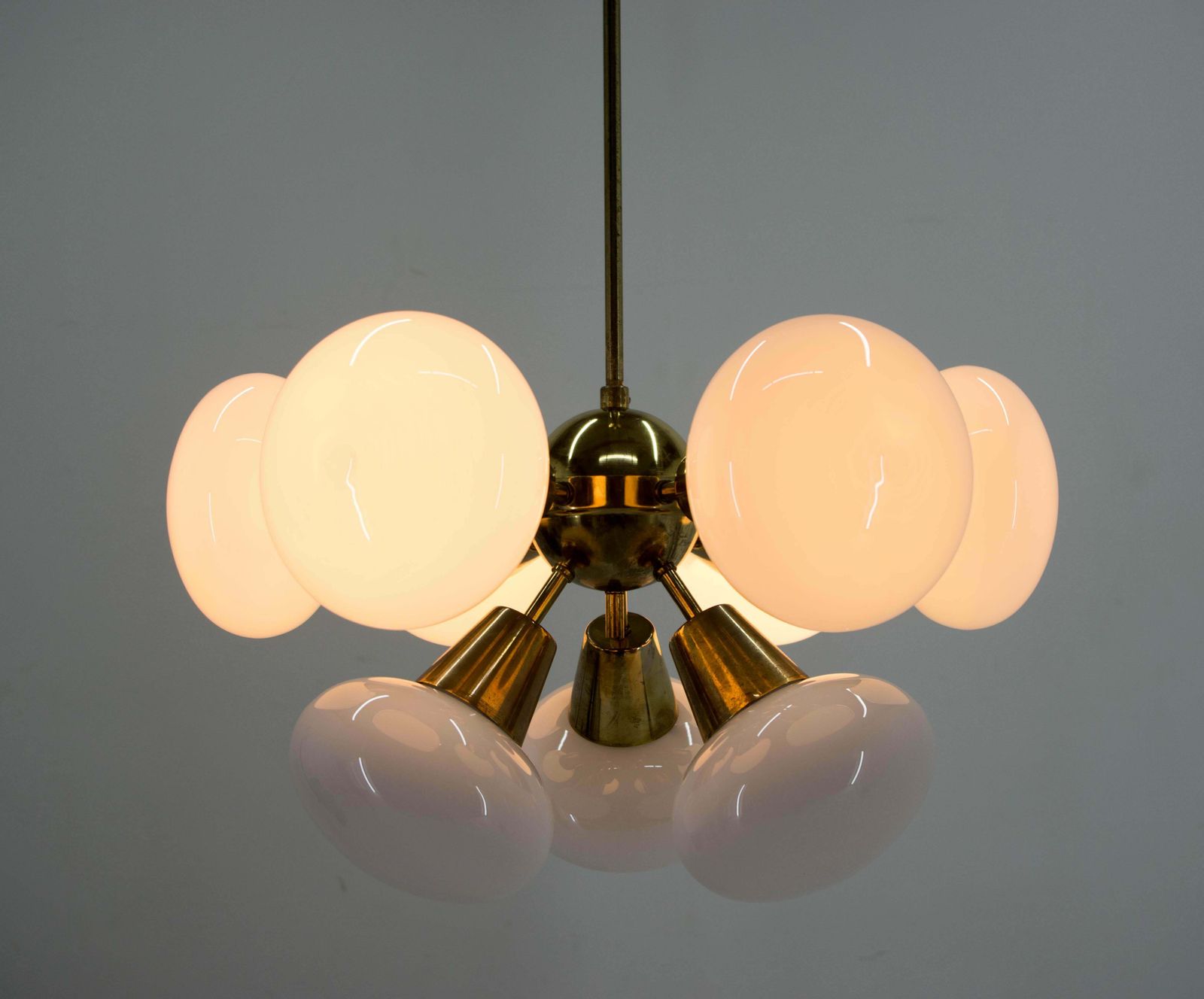 photo vinterior Set Of Two Sputnik Chandeliers By Kamenicky Senov, 1970s