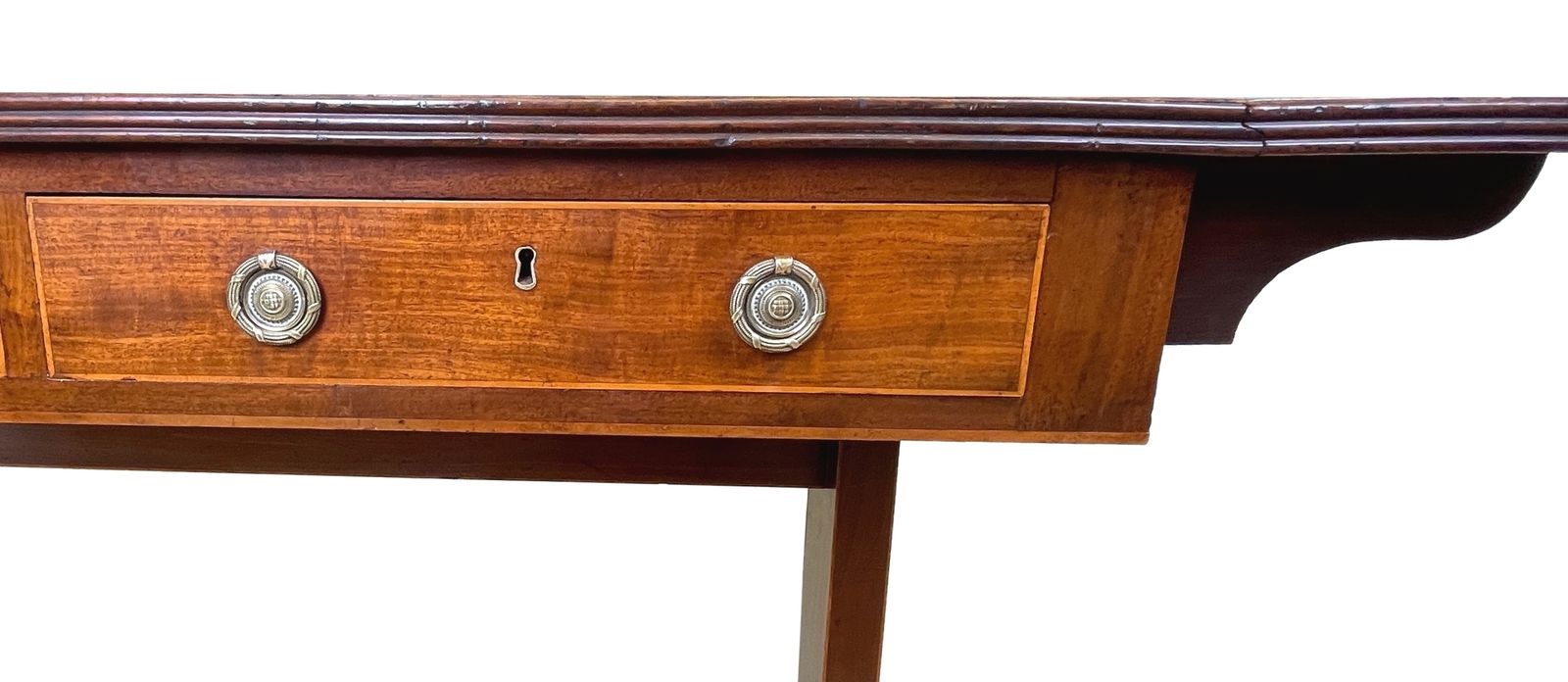 Georgian 18th Century Mahogany Table (England, Circa 1790) photo Furniture