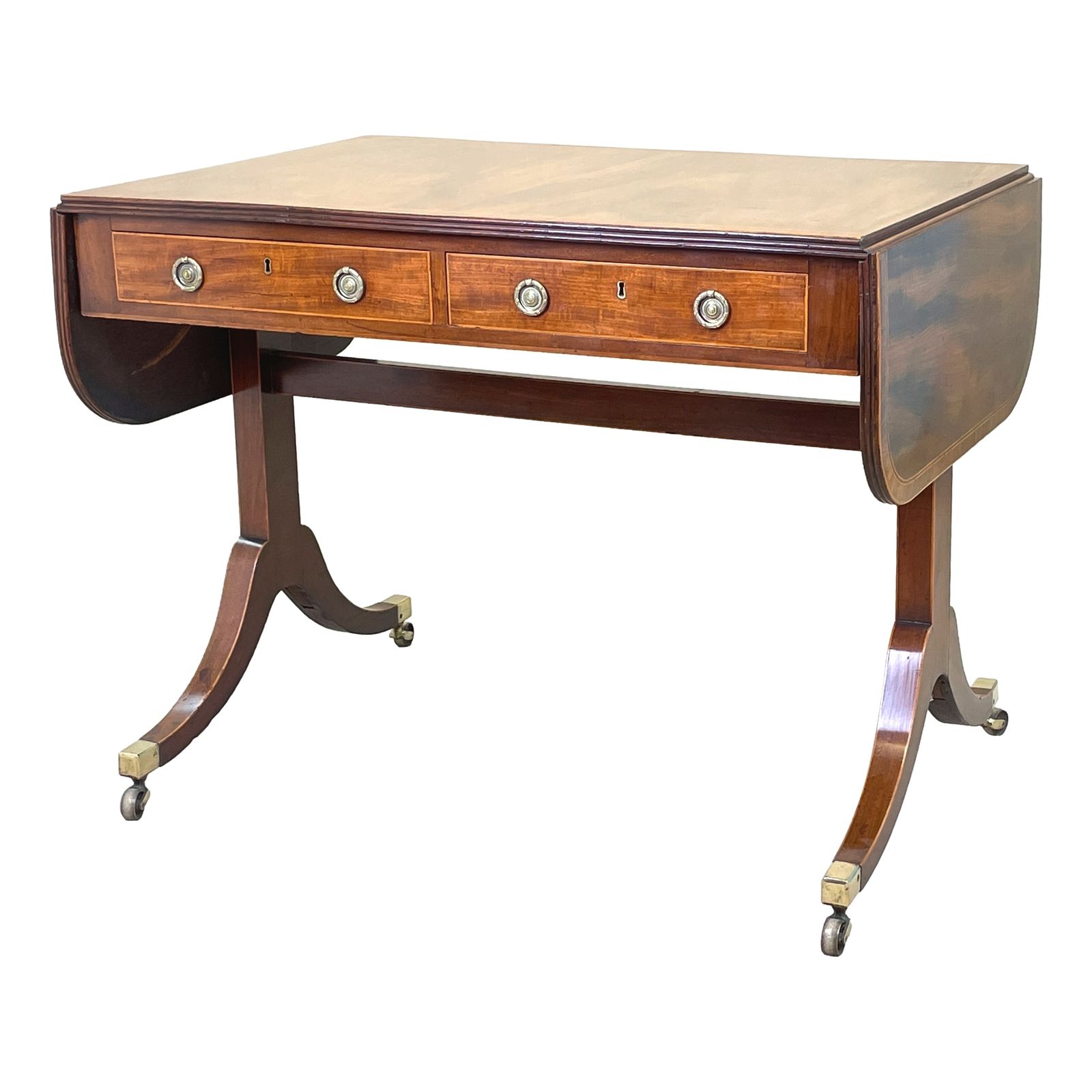 Georgian 18th Century Mahogany Table (England, Circa 1790) photo vinterior