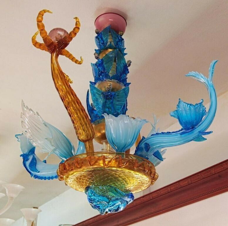 photo furniture Pino Signoretto, Last Judgement Hyeronimus Bosch Chandelier