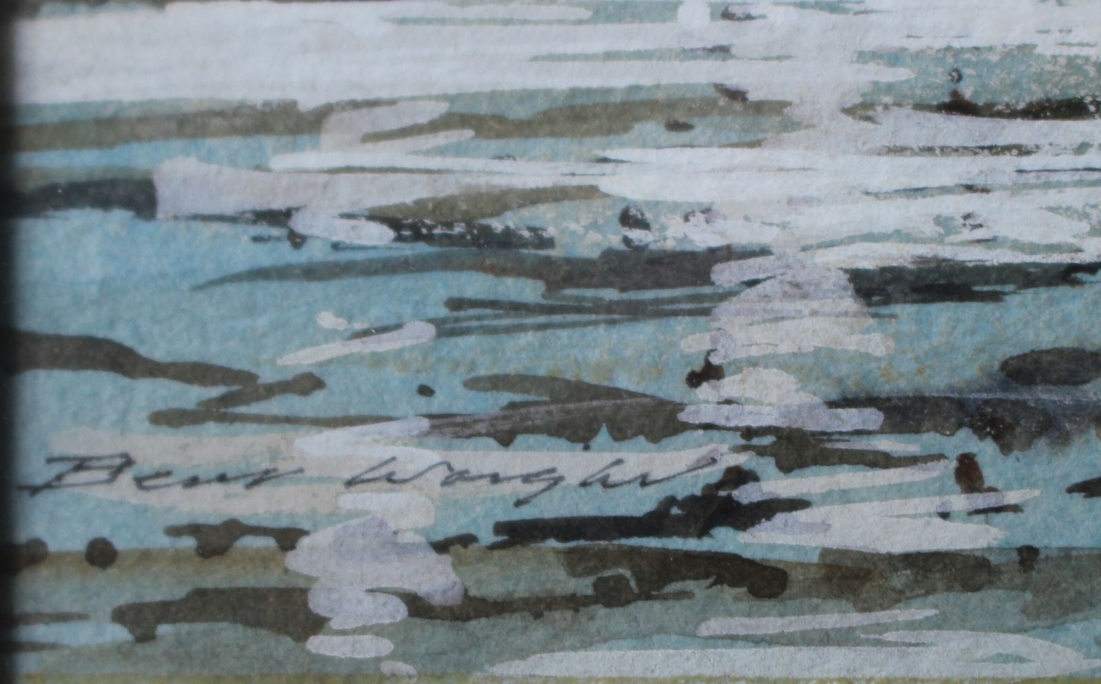 Newlyn Harbour A Framed Water Colour By Bert Wright P.P.R.S.M.A. F.R.S.A. photo furniture