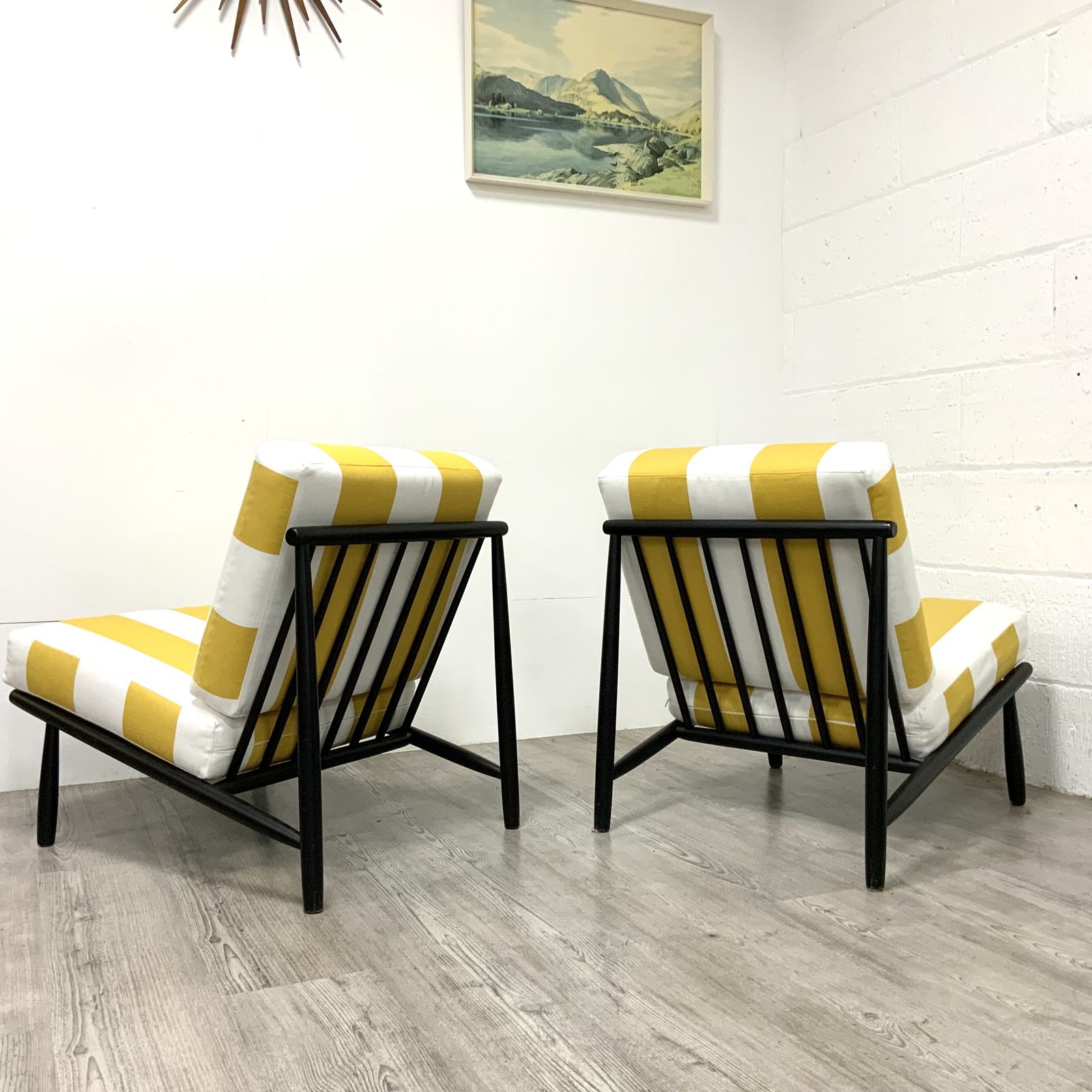 photo furniture Pair Of Swedish "Domus 1" Lounge Chair By Alf Svensson For Dux 1950 / 1960s