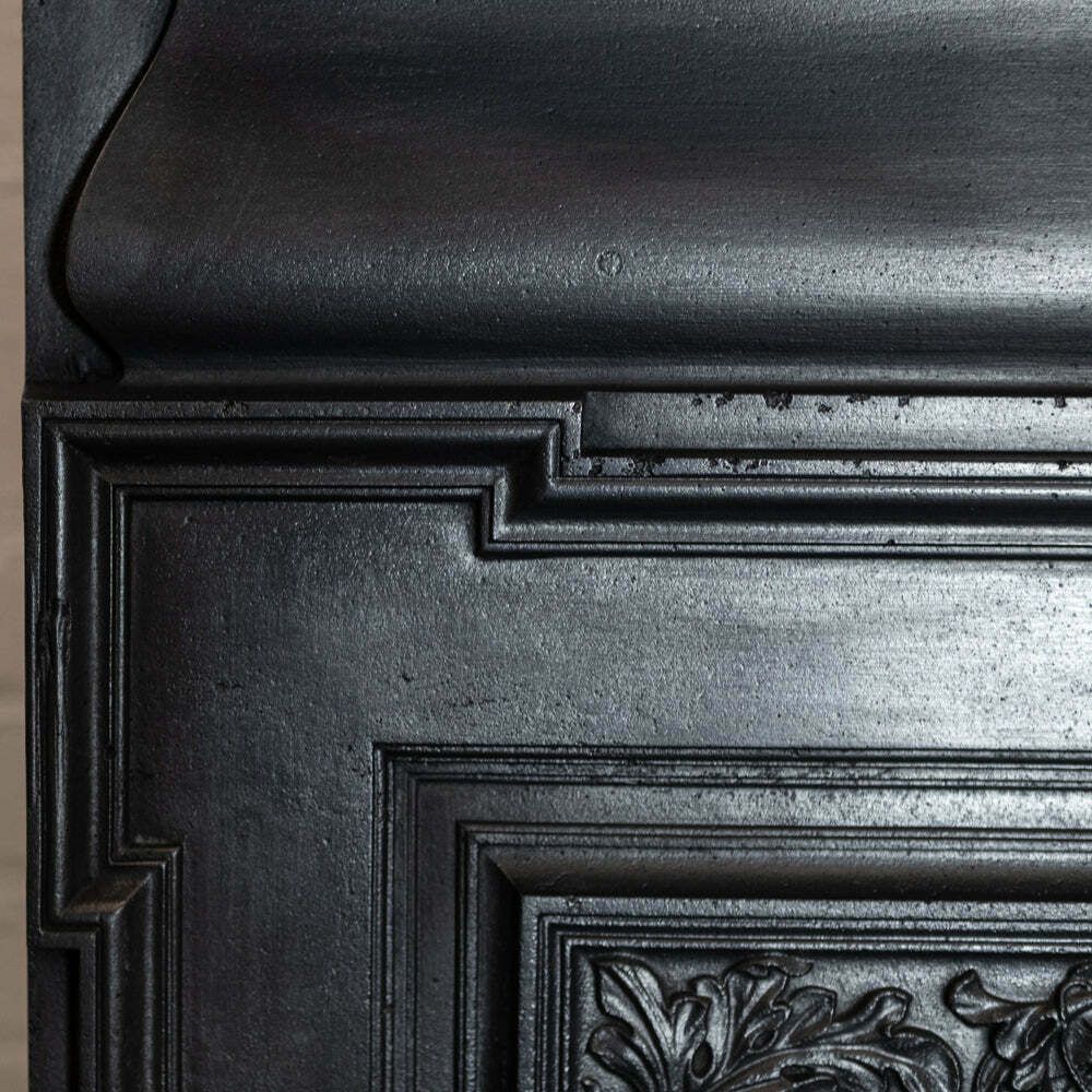 Antique Cast Iron Combination Fireplace photo furniture