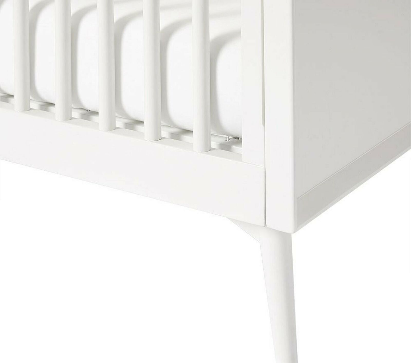 Mid Century Convertible Crib photo furniture