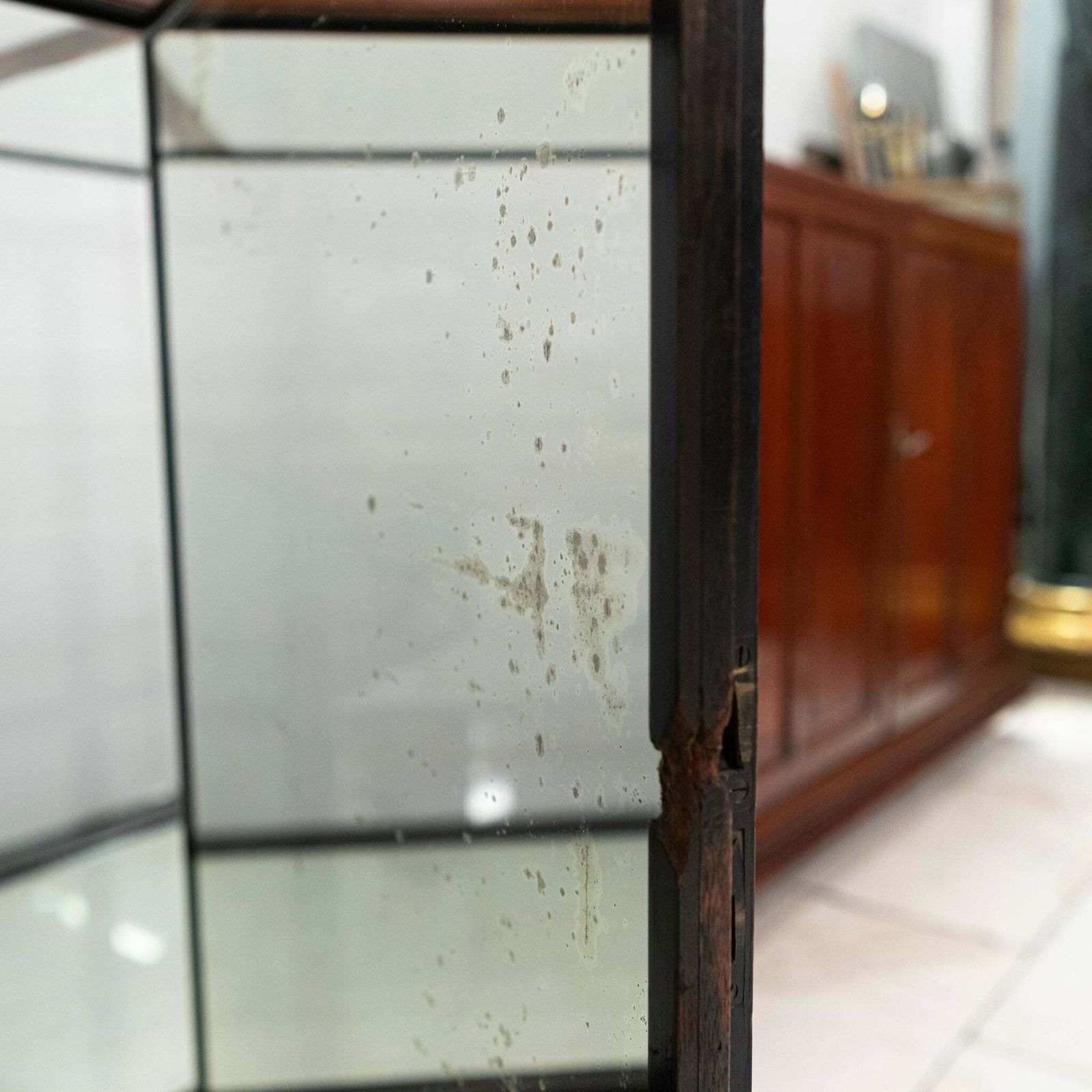 Antique Victorian Mahogany Shop Counter | Display Cabinet photo 3500.0