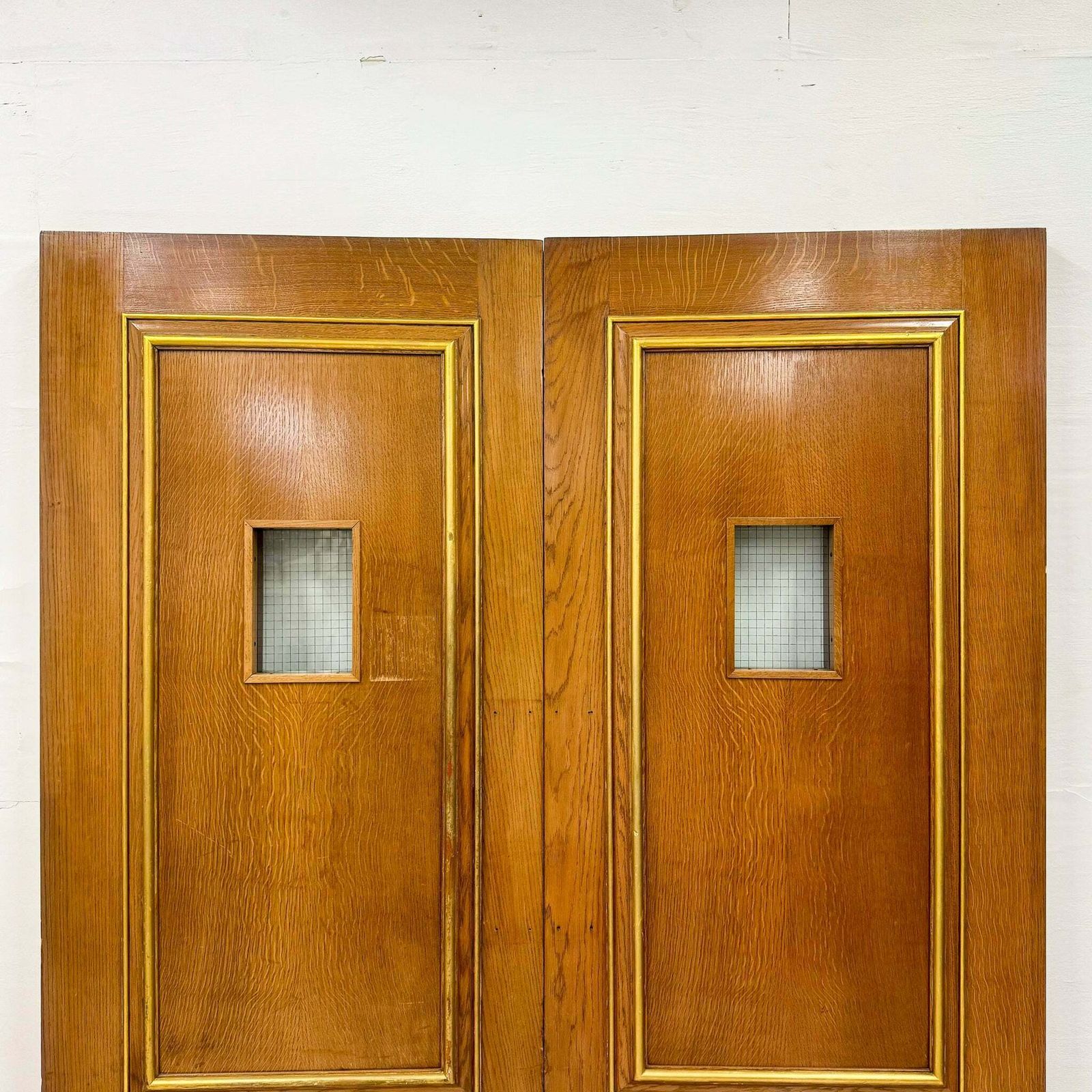 Clothworkers' Pair Of Doors With Georgian Wire Viewing Windows   214.5cm X 157.5cm photo 1500.0