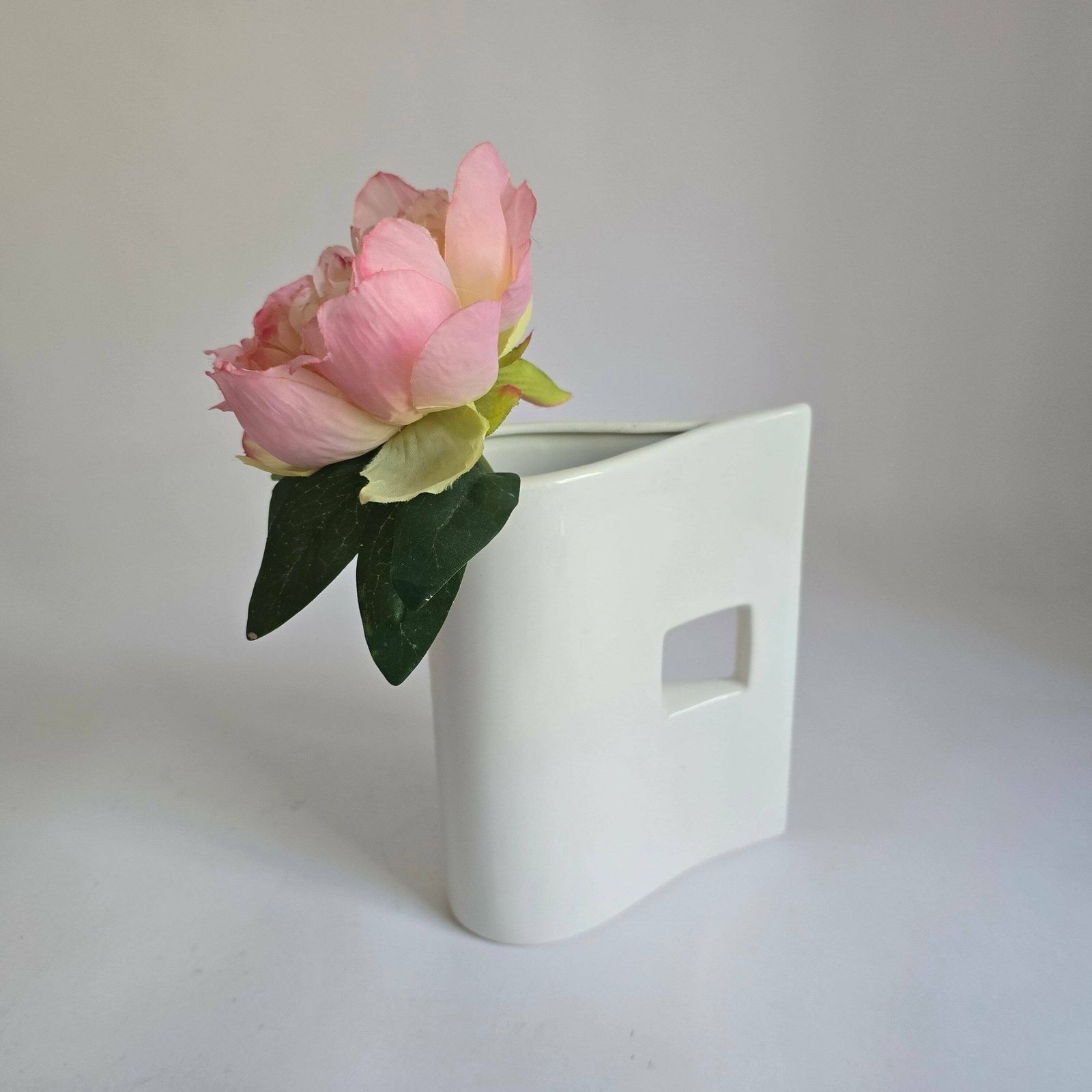 Vintage Memphis Milano Style Ceramic Vase