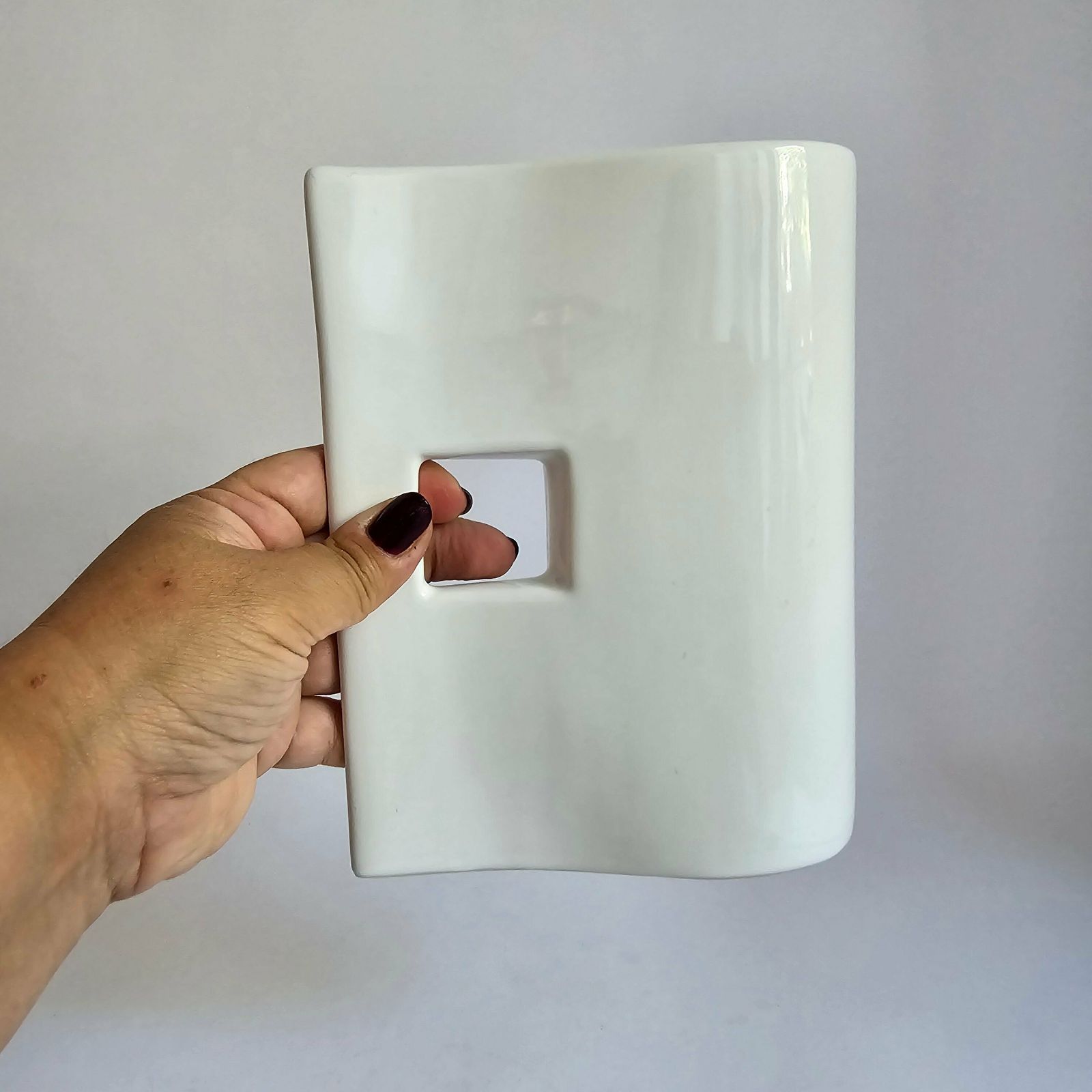 photo furniture Vintage Memphis Milano Style Ceramic Vase
