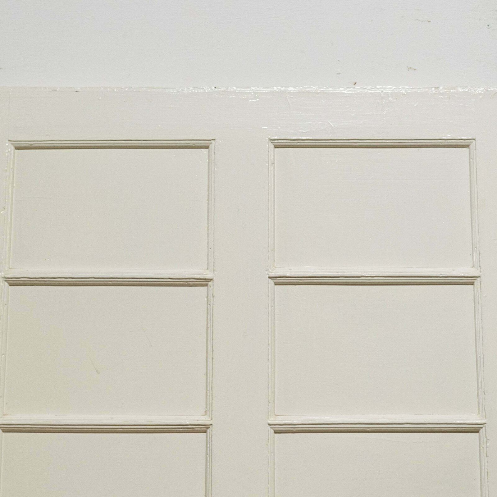 Antique Victoria Pine Panelled Door   191cm X 82.5cm photo Home Fixtures