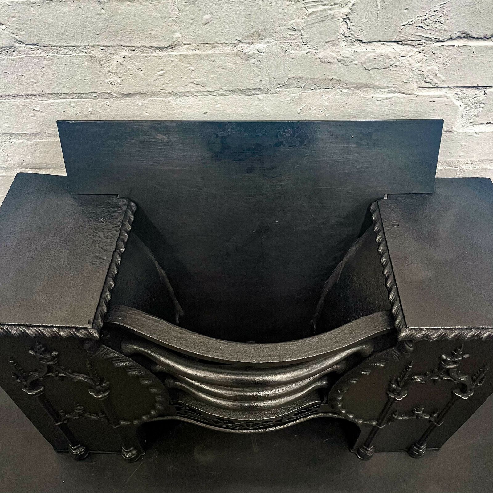 Mid 19th Century Victorian Gothic Revival Hob Grate photo Home Fixtures