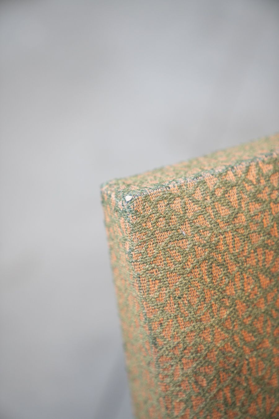 photo vinterior Pair Of Vintage Oak Armchairs And Embossed Fabric, With Certificate Of Authenticity Former Czechoslovakia, 1970s