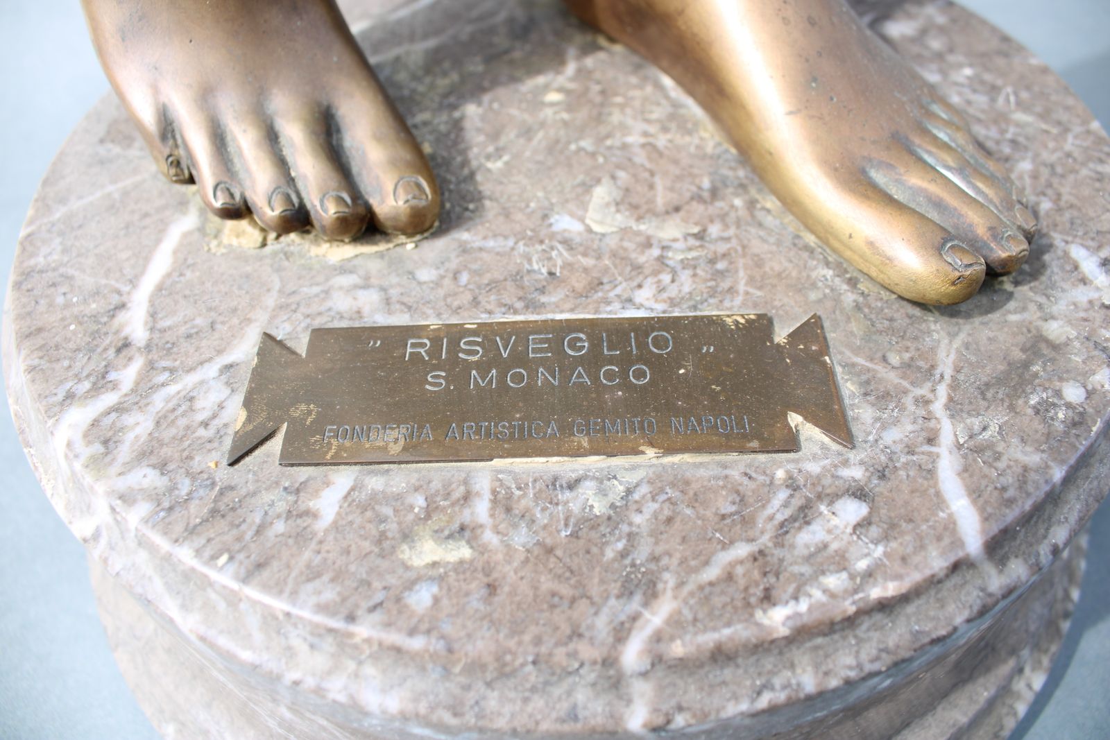 photo furniture Female Sculpture/Large Bronze Female Nude Risveglio/Fonderia Artistica Gemito Napoli/Statue Of Awakening
