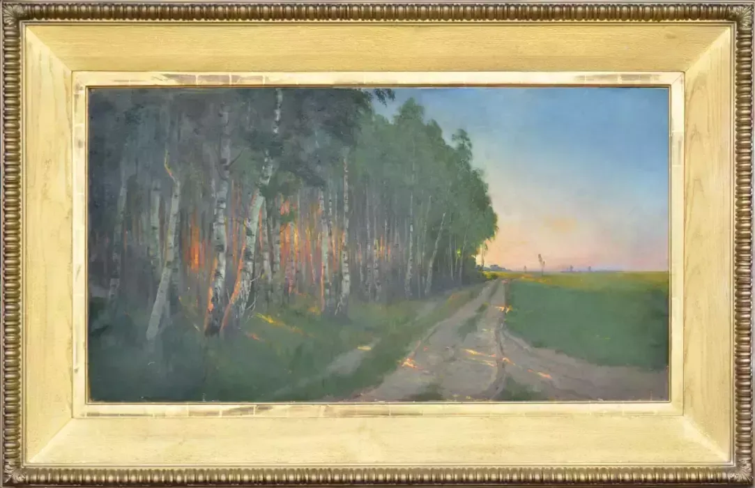 Sunset In Birztala, 18th Century And Earlier