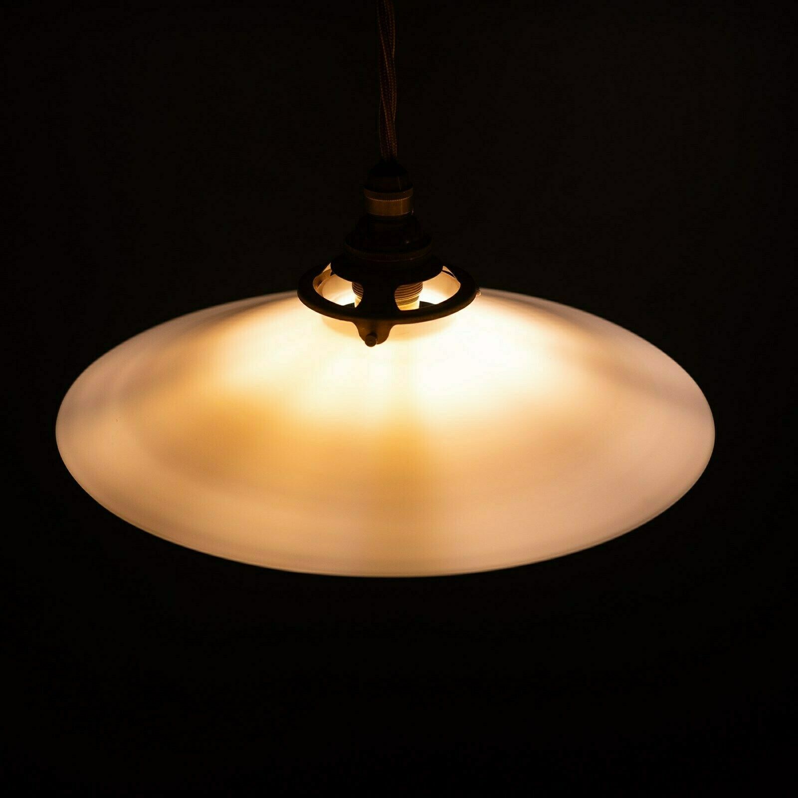 Vintage French Milk Glass Light photo furniture