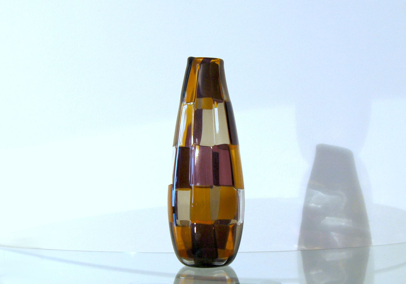 Venini Vase By Fulvio Bianconi Mod. Pezzato ' Istanbul ' 1950