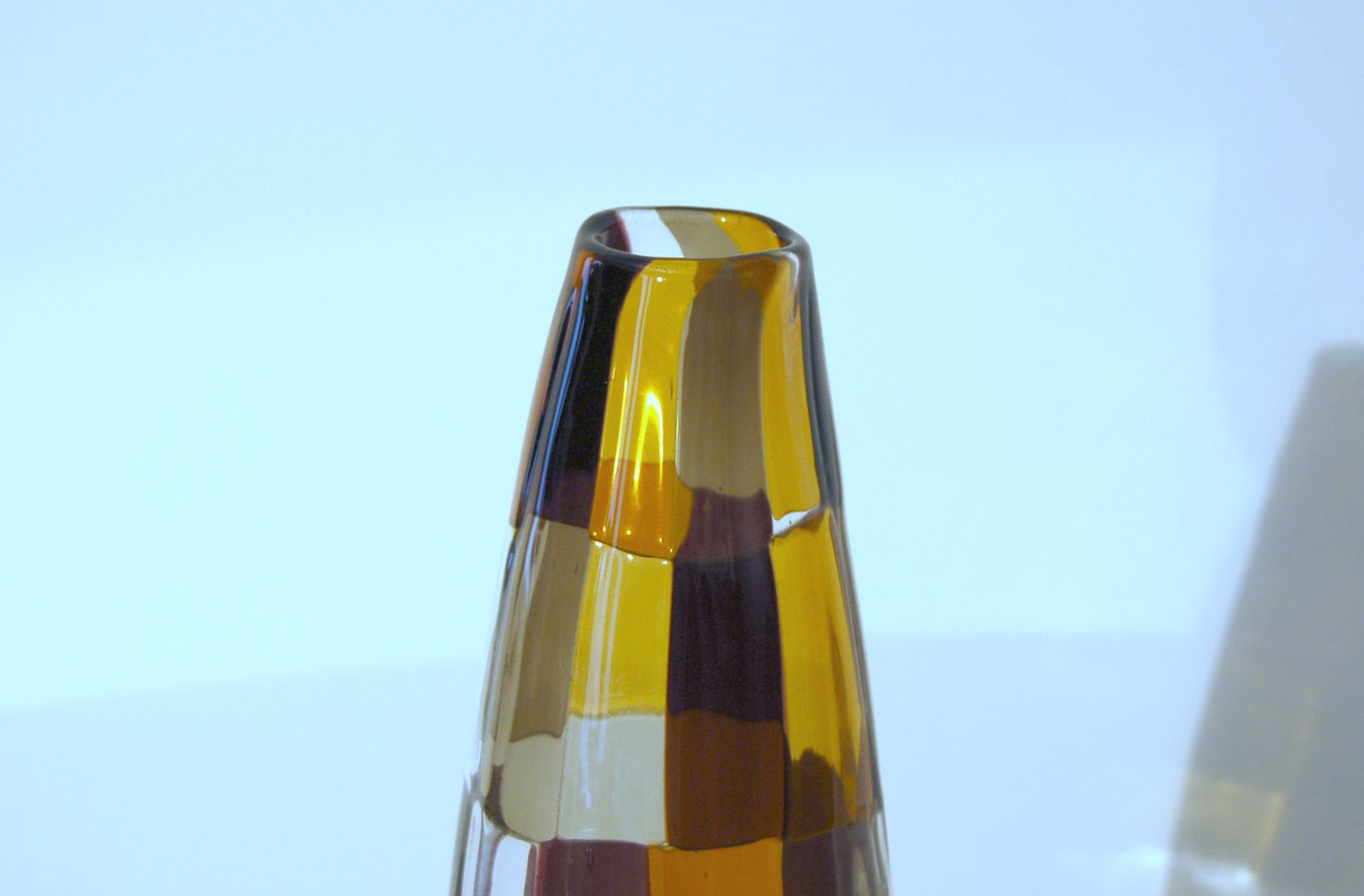 Venini Vase By Fulvio Bianconi Mod. Pezzato ' Istanbul ' 1950 photo for sale