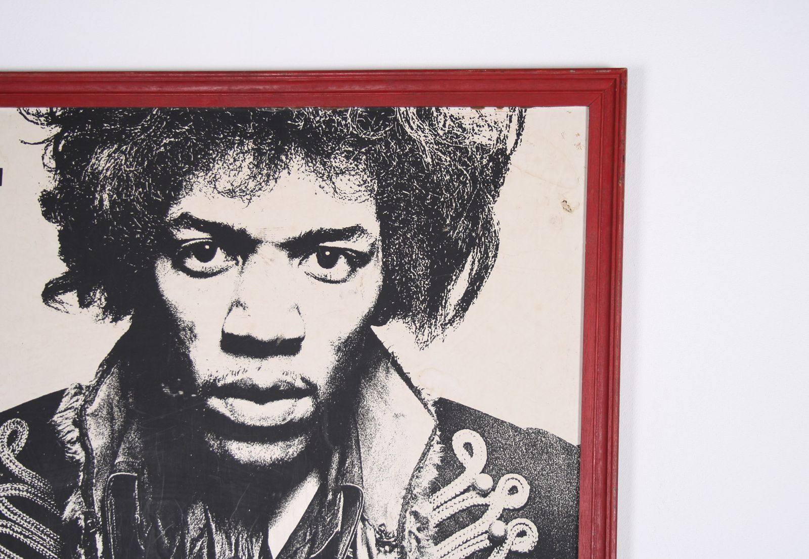 Rare Original Large Format Jimi Hendrix ‘Classic’ 1967 Gered Mankowitz Art Poster photo vinterior