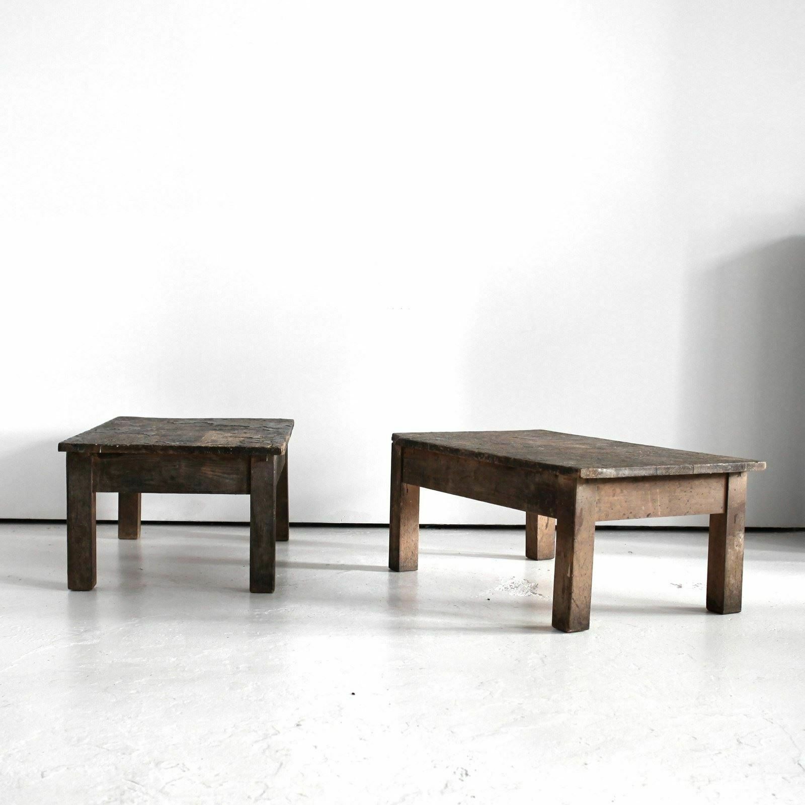 Matched Pair Of Early 20th C. Portuguese Coffee Tables photo for sale