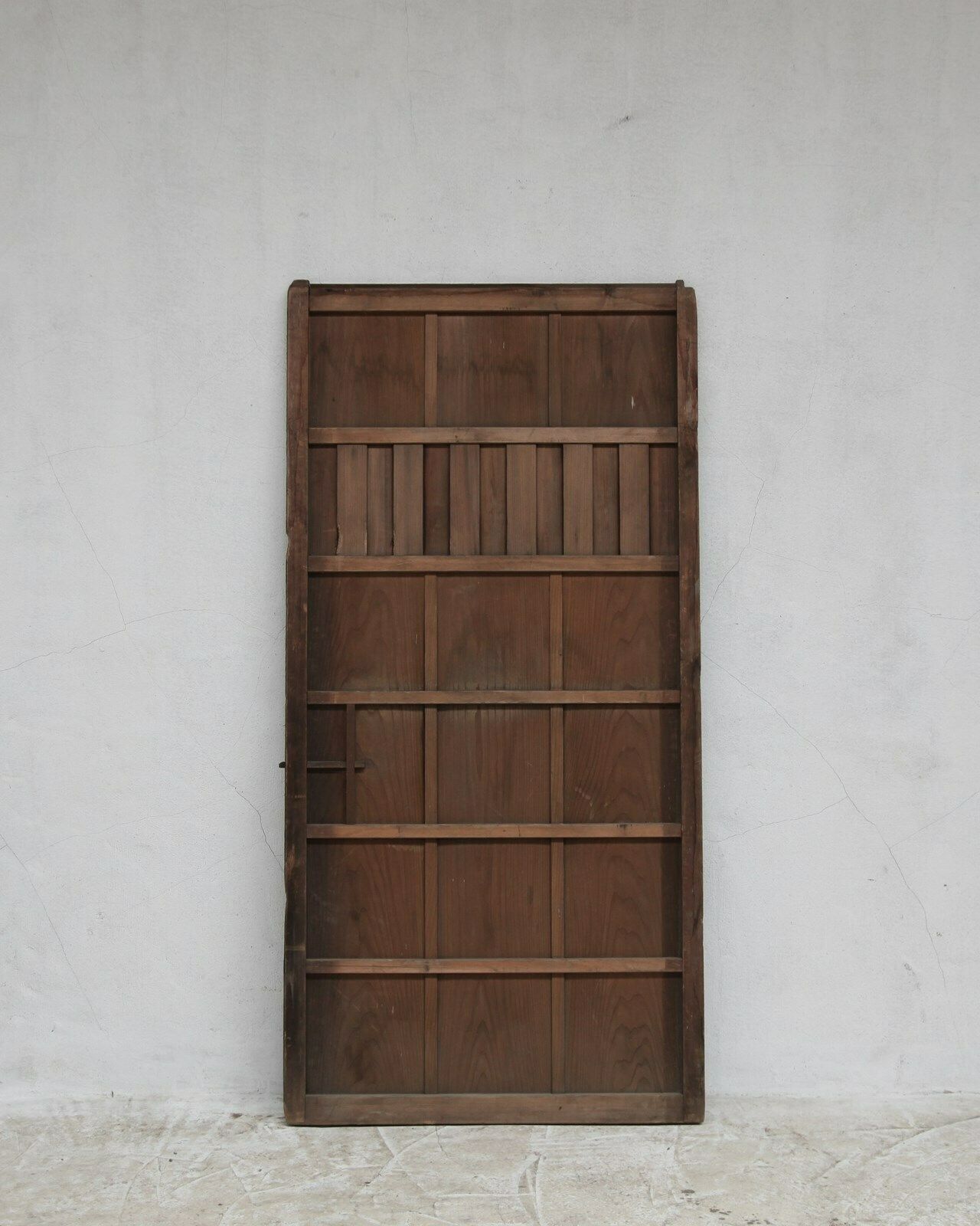 Huge Early 19th Japanese Charred Cedar Door photo for sale