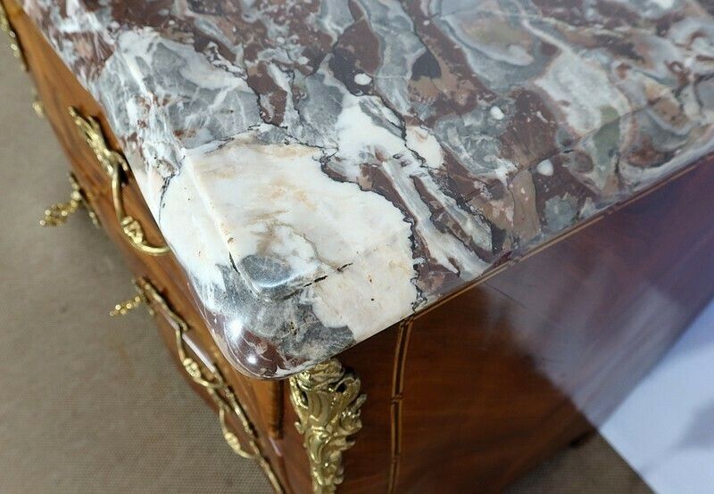 Tomb Chest Of Drawers In Regional Wood Marquetry, Louis XIV Period   Eighteenth photo buy