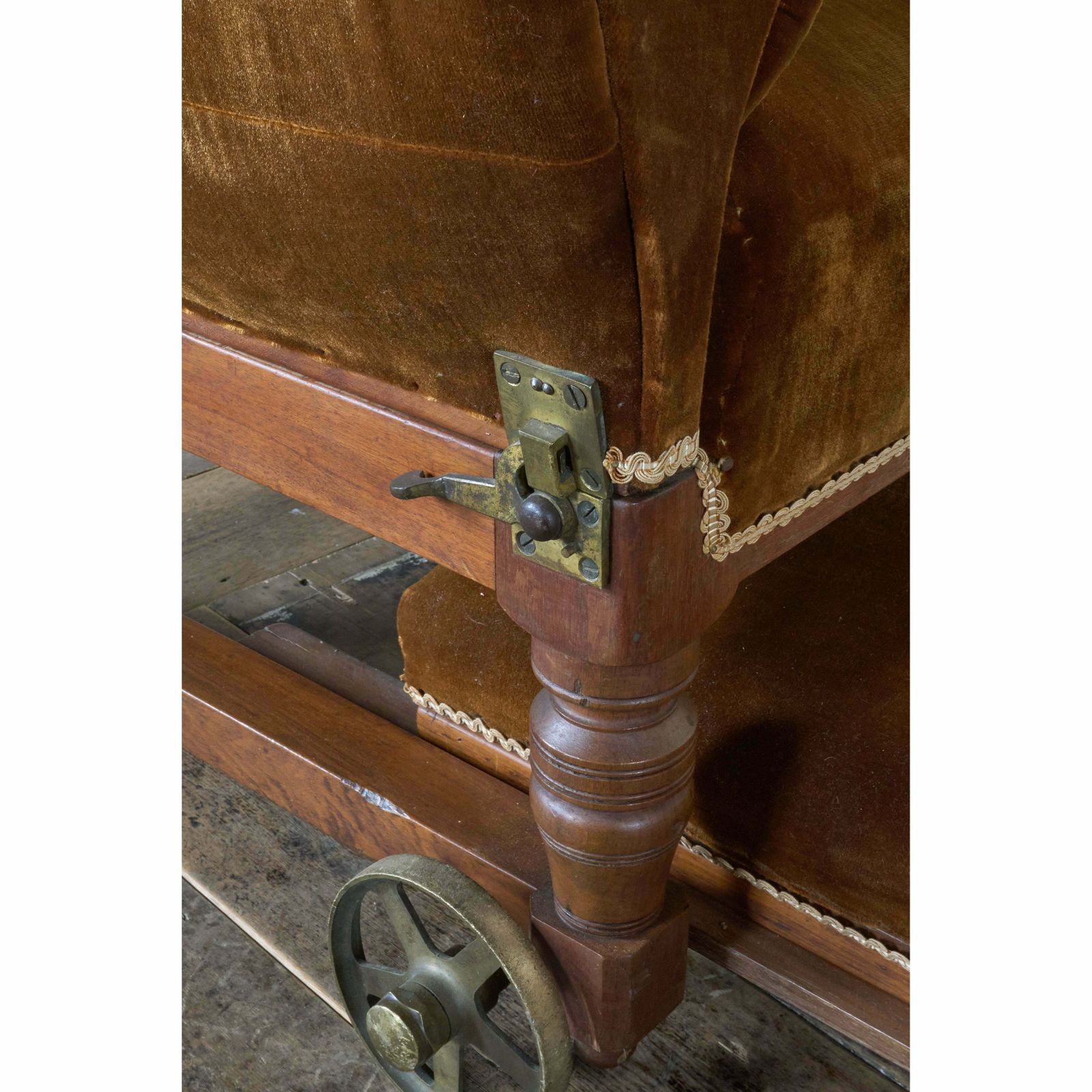 Antique Reclining Armchair By Foot And Son photo vintage