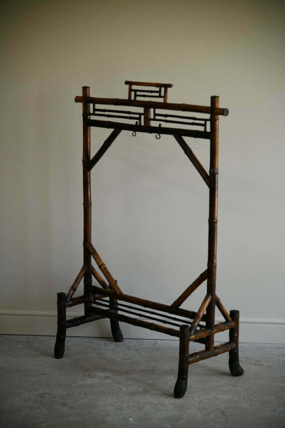 Bamboo Gong Stand, 1800s, Antique photo buy