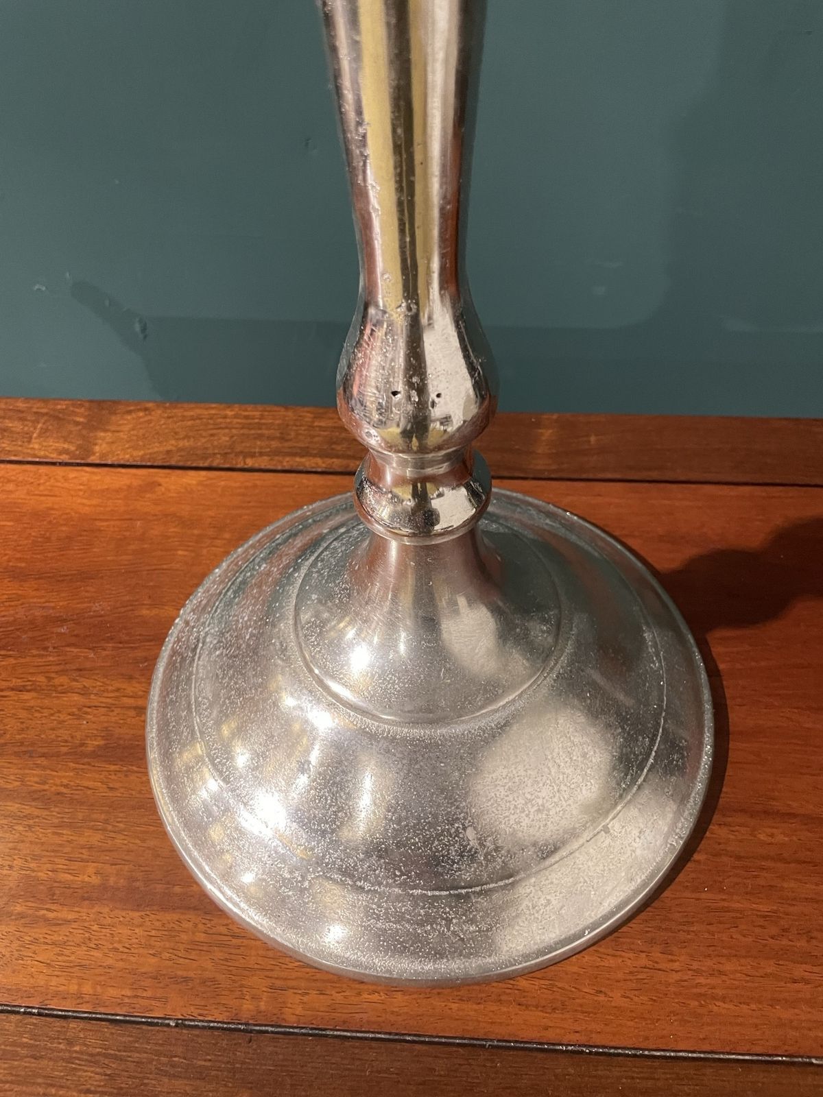 photo for sale Large Decorative Metal Candelabra