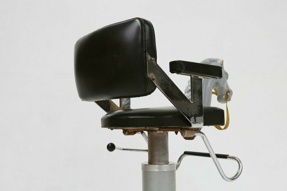 Children's Barber Chair With Horse Head, Belgium, 1950s photo buy