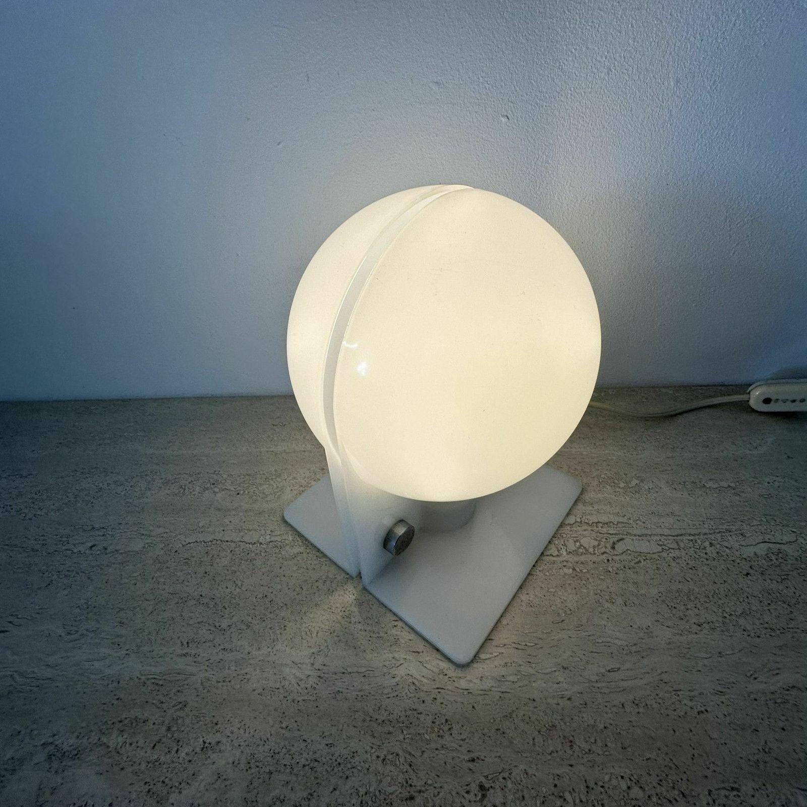 Vintage Sirio Lamp Van Sergio Brazzoli Voor Harvey Guzzini, Jaren 1970, Space Age photo vintage