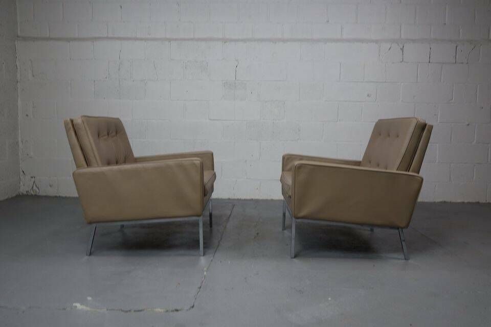 Florence Knoll Lounge Chairs Model 65a For Knoll International. photo buy