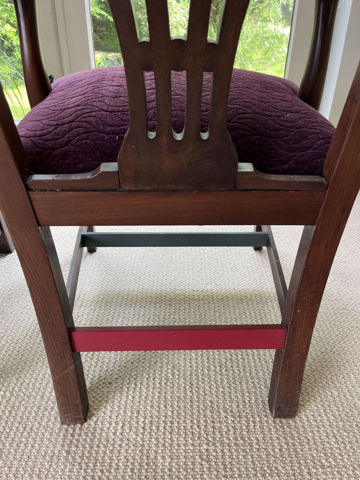 A Pair Of Xl 19h Century Mahogany Sprung Elbow Chairs photo furniture