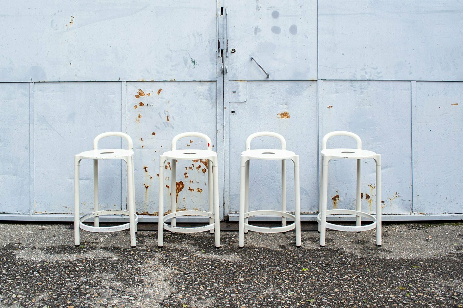 Polo Model Krukken Van Anna Castelli Ferrieri Voor Kartell, Jaren 1980, Set Van 4
