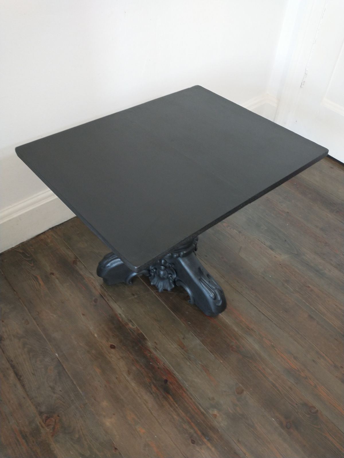 photo for sale Painted Antique Pedestal Side Table