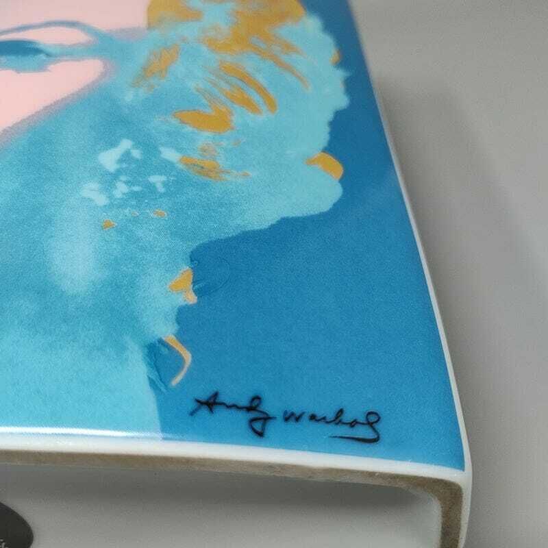 1990s Astonishing Andy Warhol Vase For Rosenthal. Made In Germany. photo vinterior