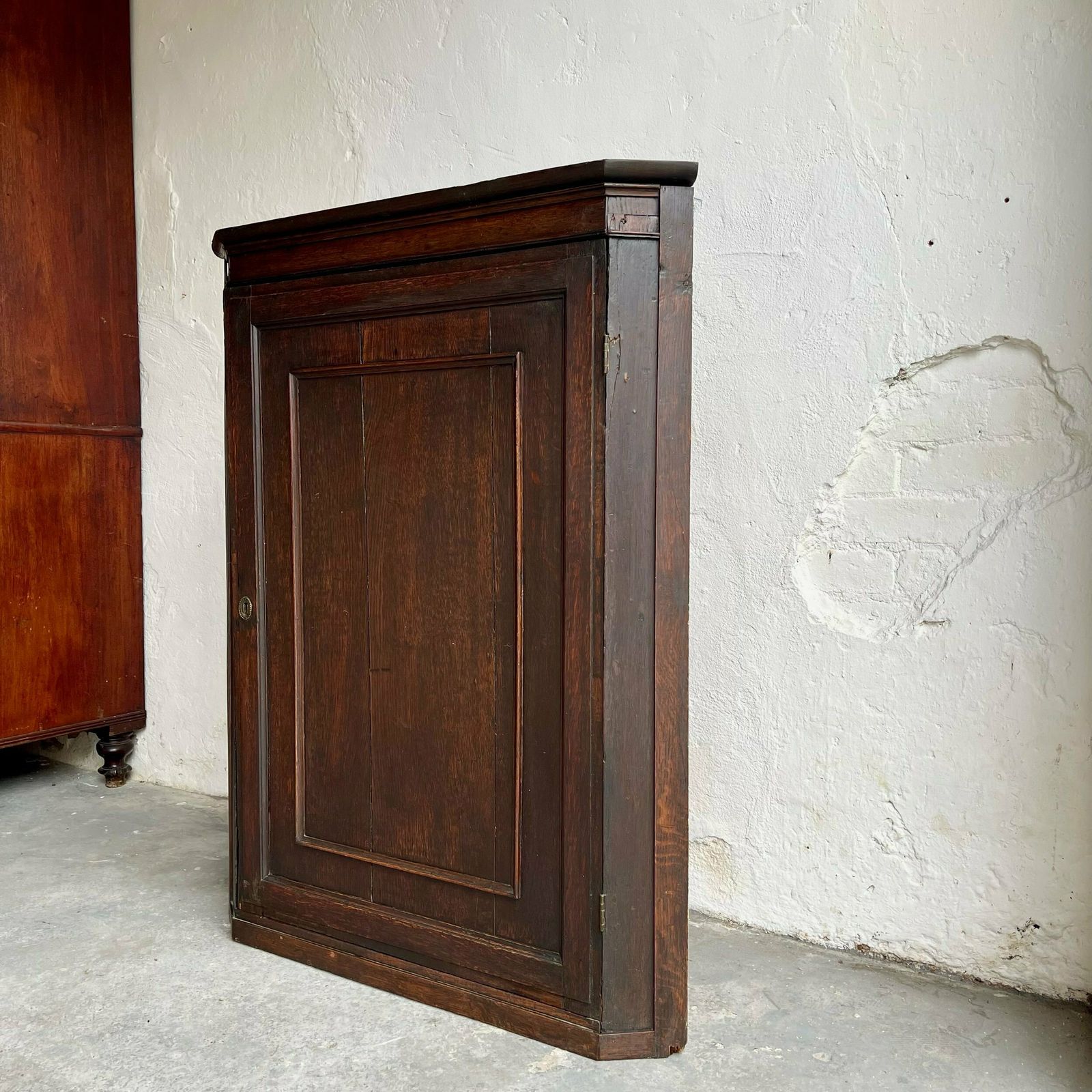 Antique Victorian Corner Cupboard photo for sale