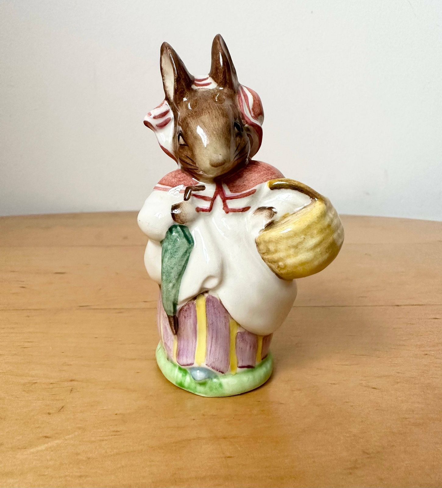 Vintage 1951 Beswick Beatrix Potter Mrs. Rabbit Figurine photo for sale