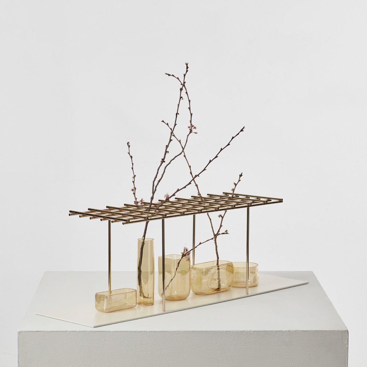 Andrea Branzi ‘Golden Gate’ Centerpiece Dg Milano, Italy, 2004