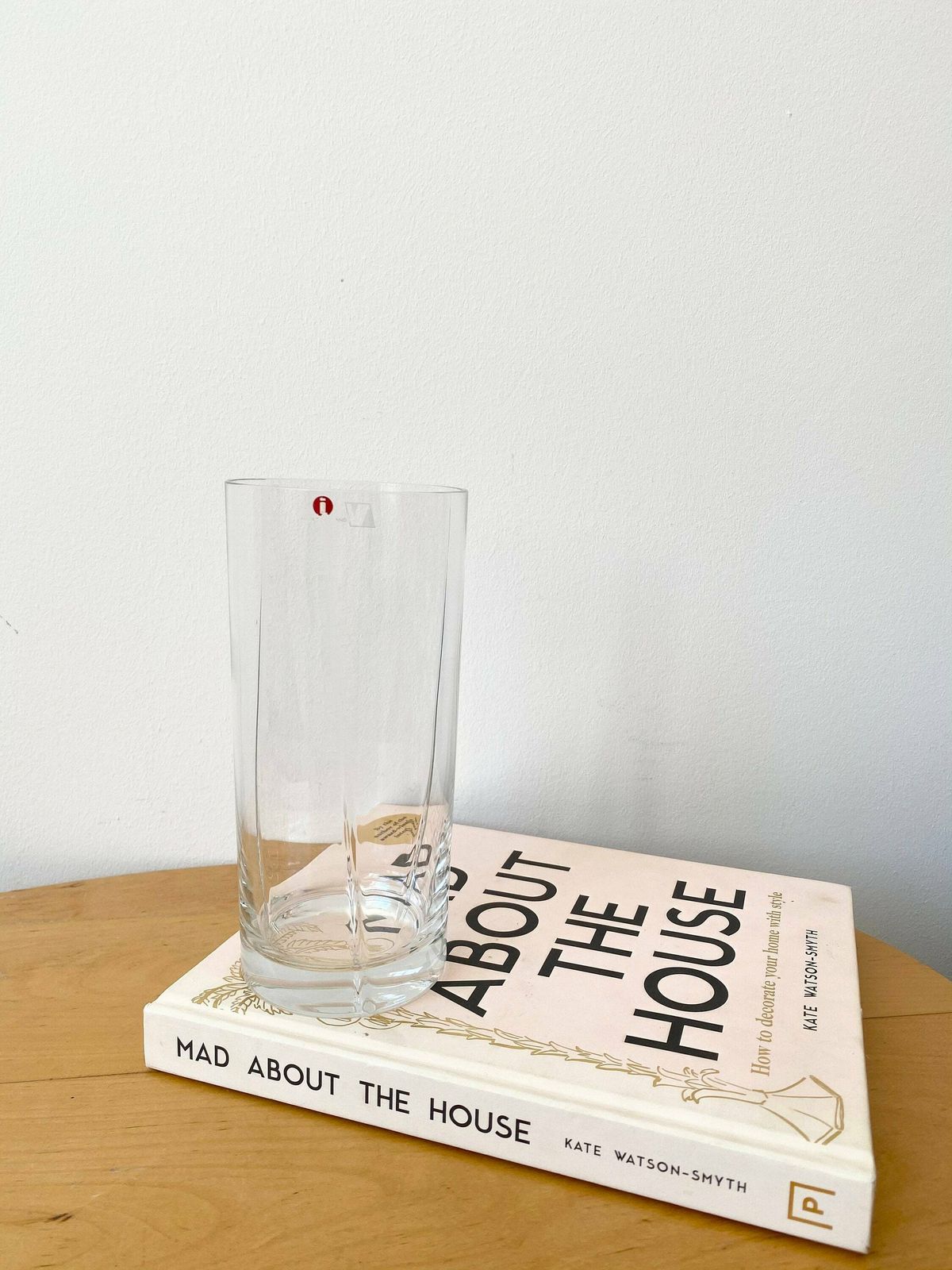 Iittala Tapio Wirkkala, Scandinavian Glass Vase, Vintage Glass Flower photo Home Decor