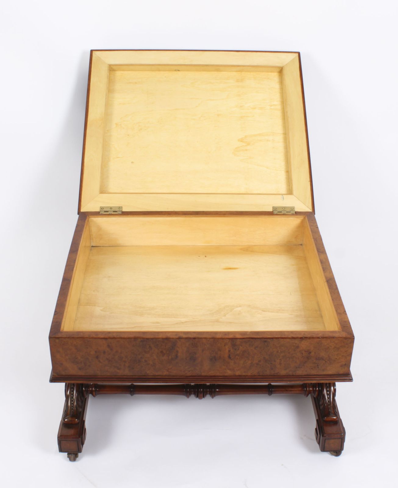 photo furniture Antique French Empire Stool Circa 1820 19th C